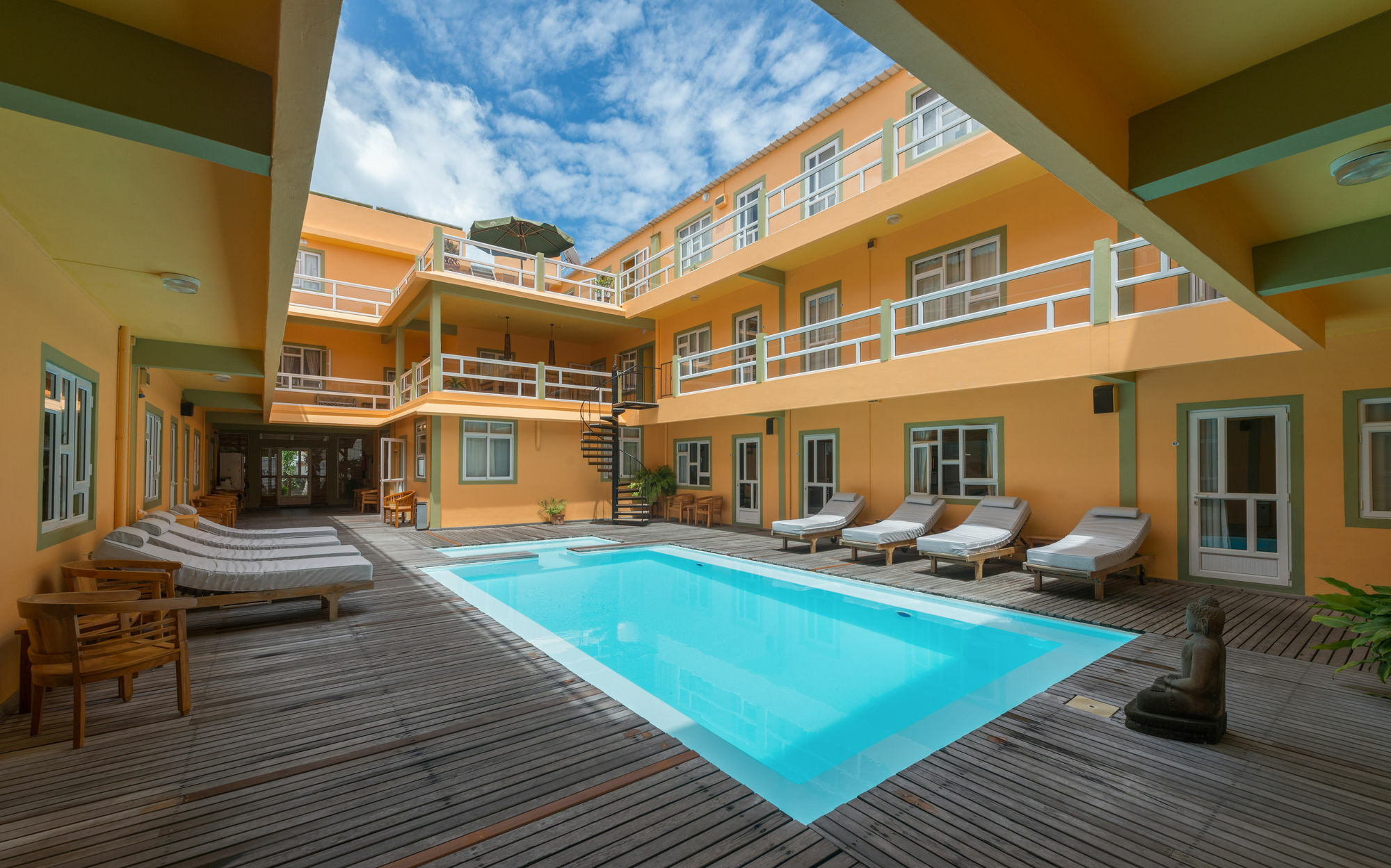 Wanna Studio Apartments Pointe aux Canonniers Exterior foto